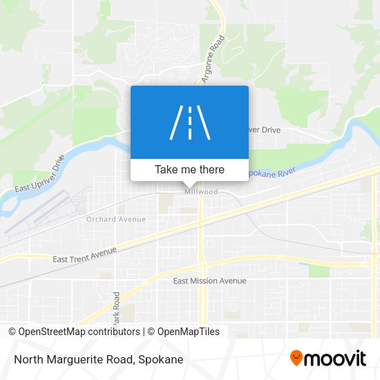 North Marguerite Road map