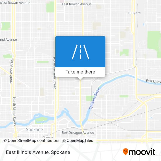 Mapa de East Illinois Avenue