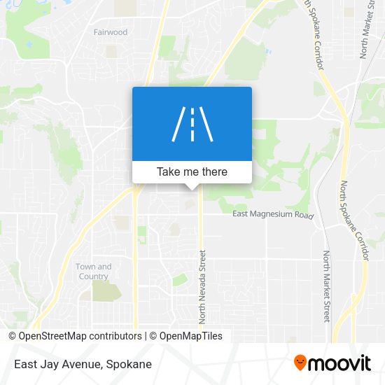 East Jay Avenue map