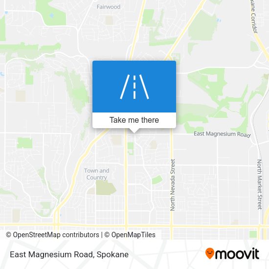 East Magnesium Road map