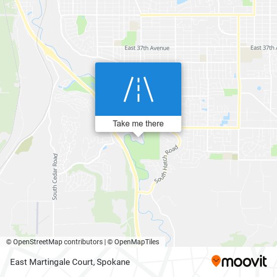 East Martingale Court map