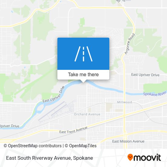 East South Riverway Avenue map