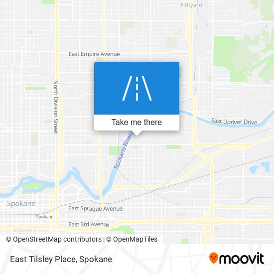 East Tilsley Place map