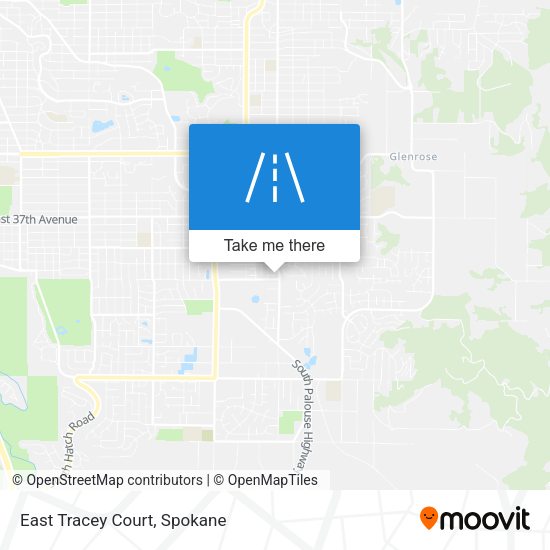 Mapa de East Tracey Court