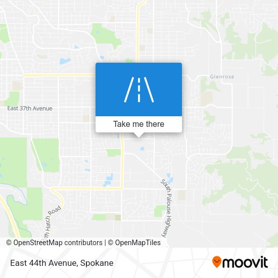 Mapa de East 44th Avenue