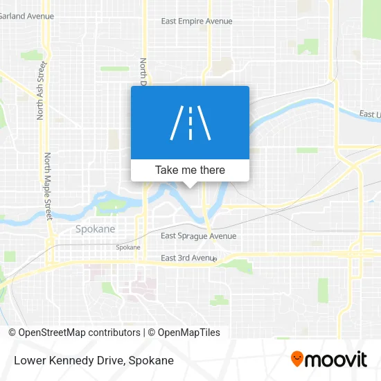 Lower Kennedy Drive map