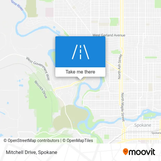 Mitchell Drive map