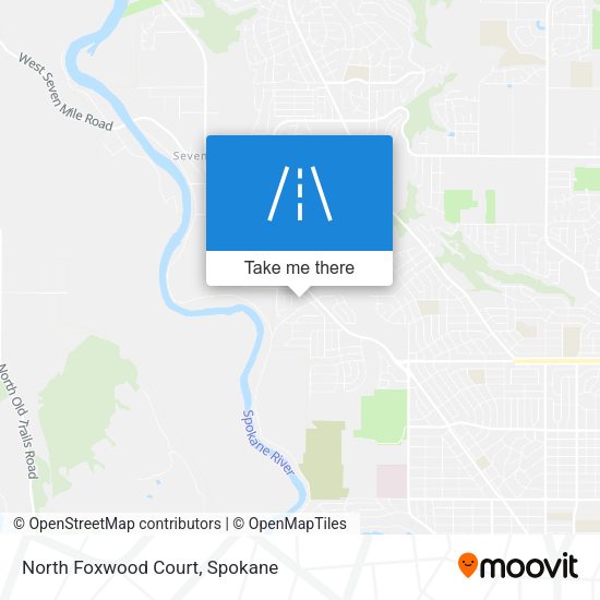 North Foxwood Court map