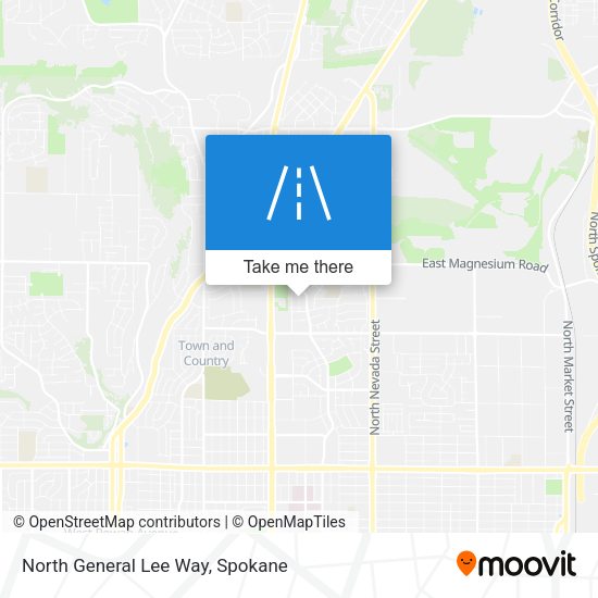 Mapa de North General Lee Way