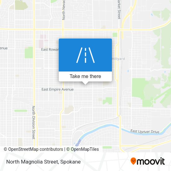 Mapa de North Magnolia Street