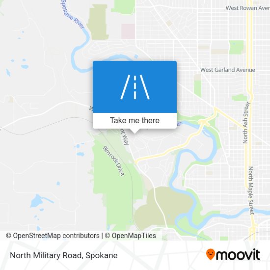 Mapa de North Military Road