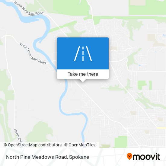 Mapa de North Pine Meadows Road