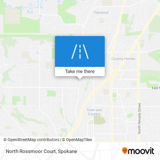 North Rossmoor Court map