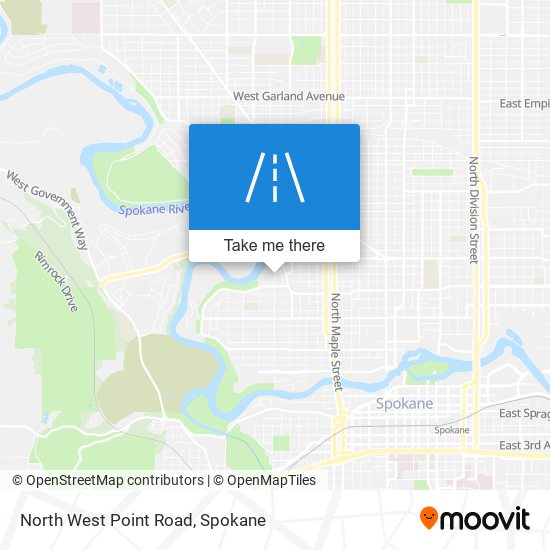 Mapa de North West Point Road