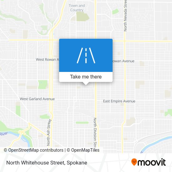 North Whitehouse Street map