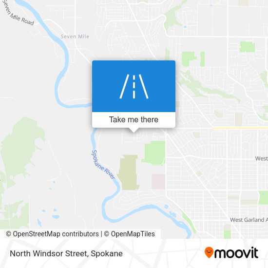 North Windsor Street map