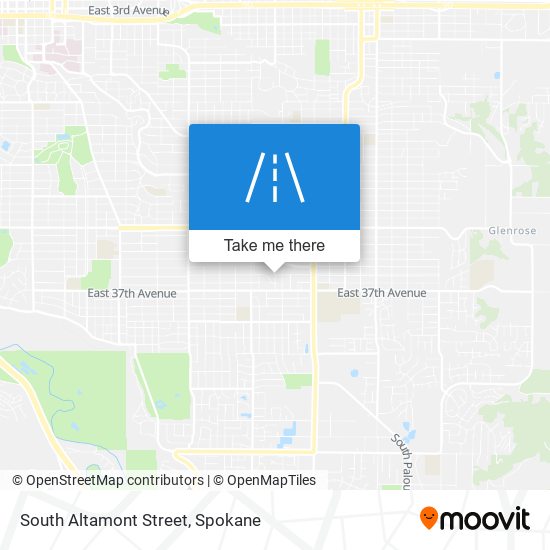 South Altamont Street map