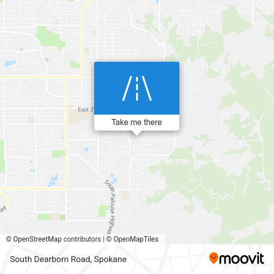South Dearborn Road map