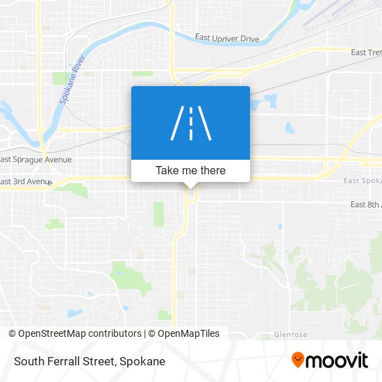 South Ferrall Street map