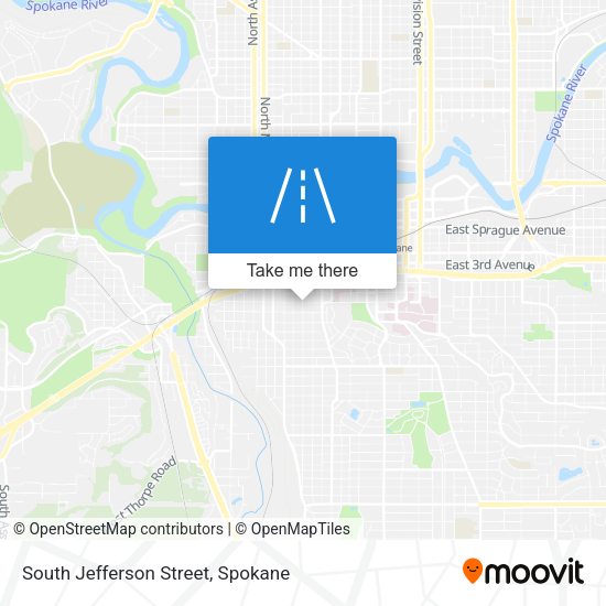 Mapa de South Jefferson Street