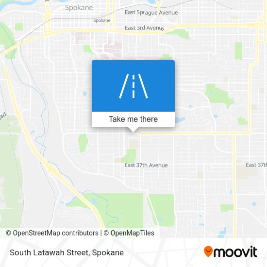 South Latawah Street map