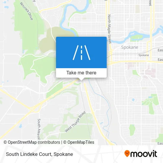 South Lindeke Court map