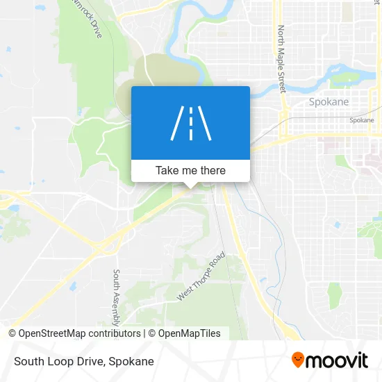 South Loop Drive map