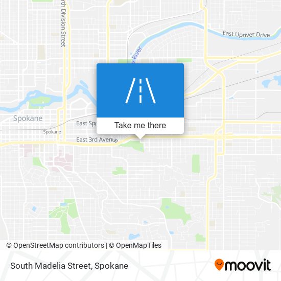 South Madelia Street map