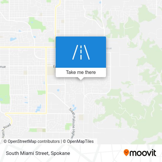 Mapa de South Miami Street