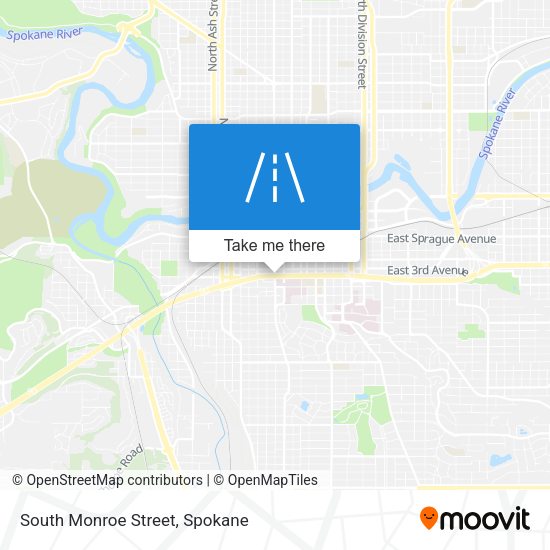 Mapa de South Monroe Street