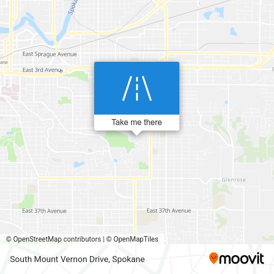 South Mount Vernon Drive map