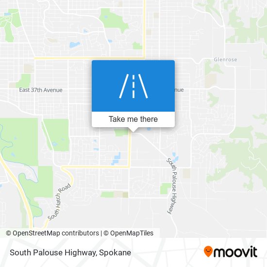 Mapa de South Palouse Highway