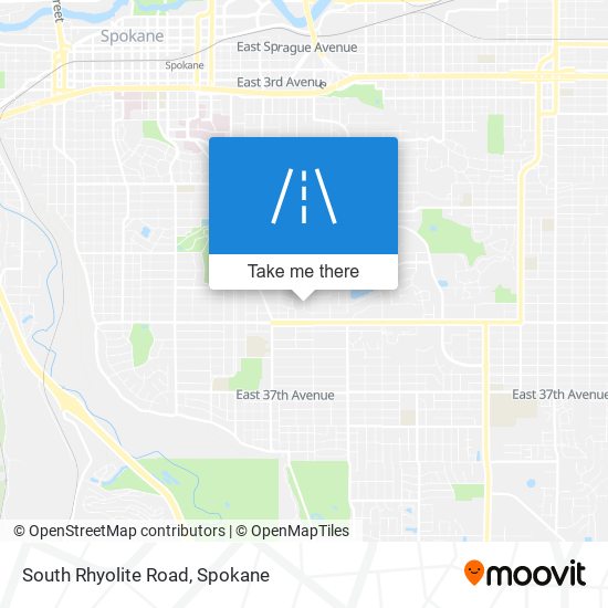 Mapa de South Rhyolite Road