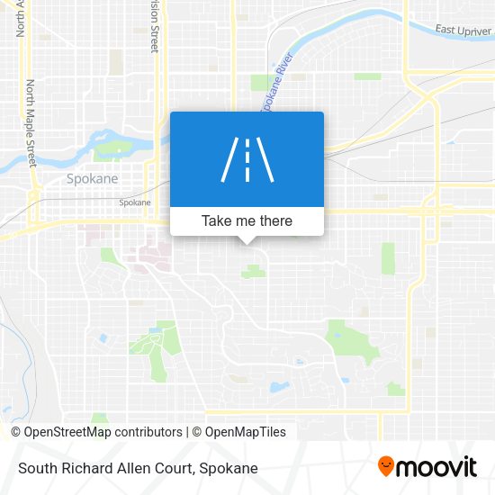 South Richard Allen Court map