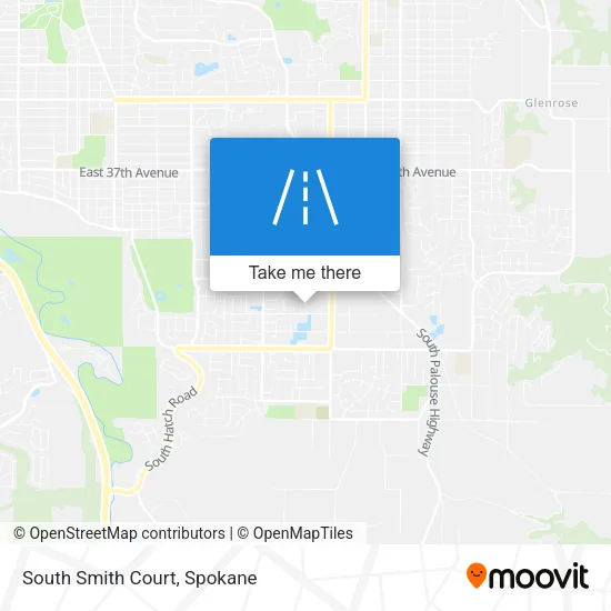 South Smith Court map