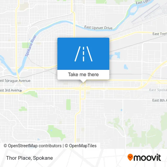 Thor Place map