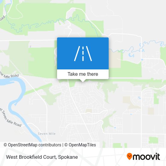 West Brookfield Court map