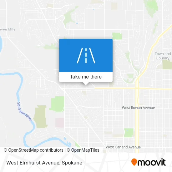 Mapa de West Elmhurst Avenue