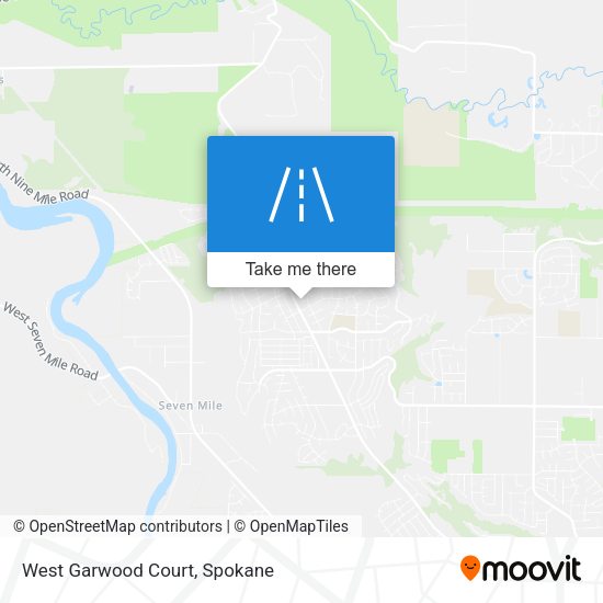 Mapa de West Garwood Court