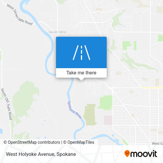 Mapa de West Holyoke Avenue