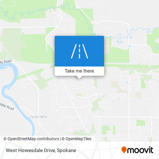 West Howesdale Drive map