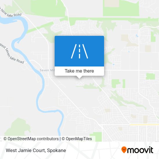 Mapa de West Jamie Court