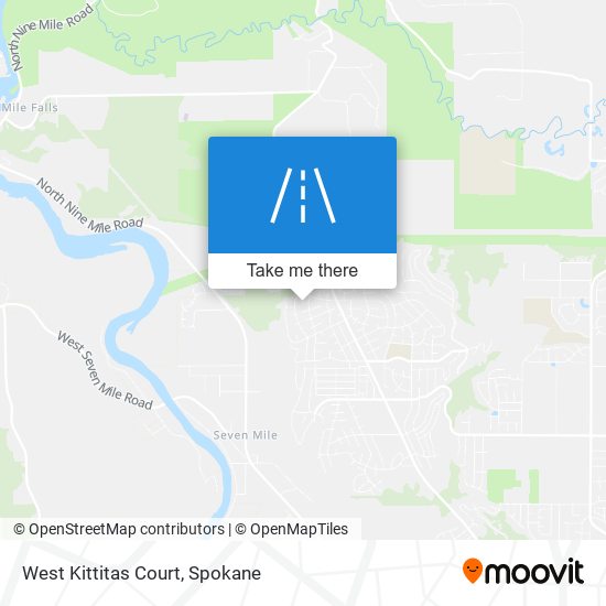 West Kittitas Court map