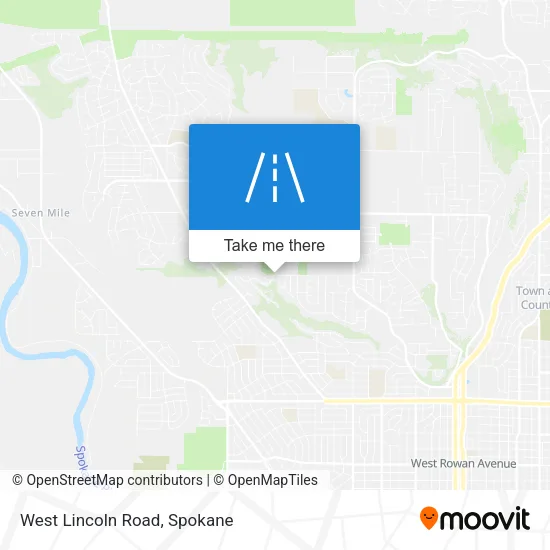West Lincoln Road map