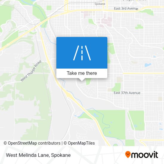 Mapa de West Melinda Lane