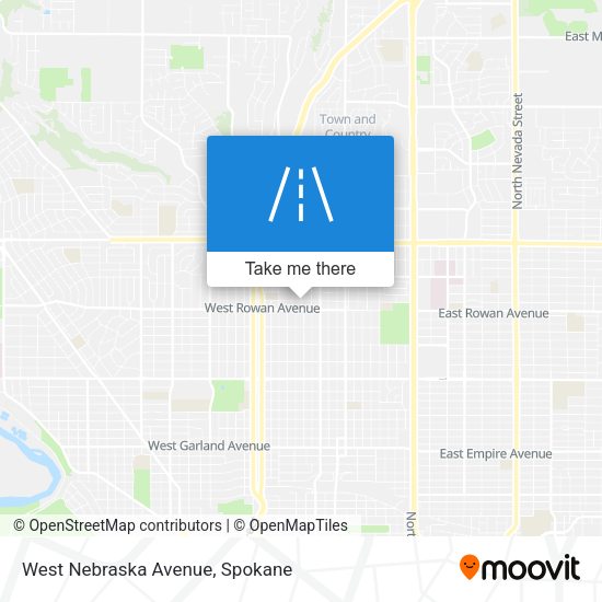 West Nebraska Avenue map