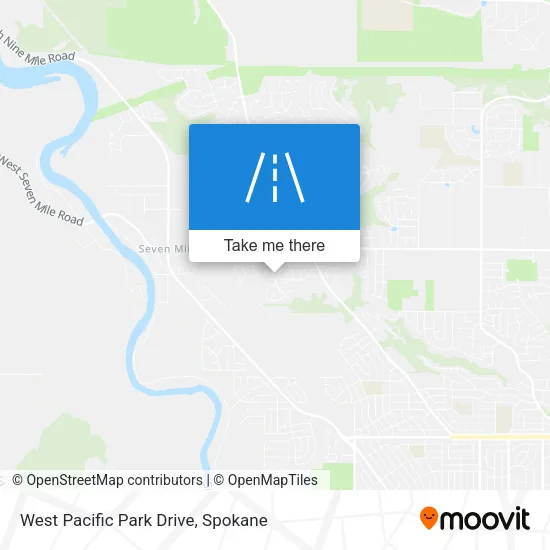 West Pacific Park Drive map