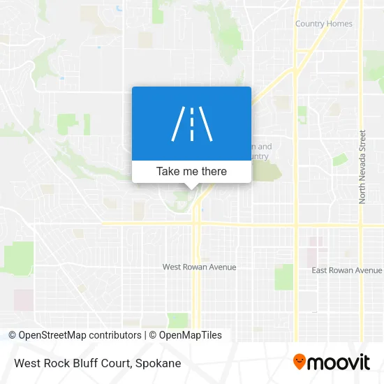 West Rock Bluff Court map