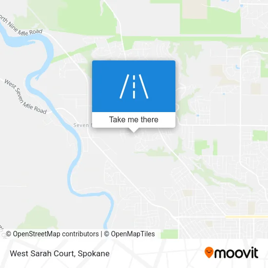 West Sarah Court map