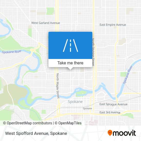 West Spofford Avenue map